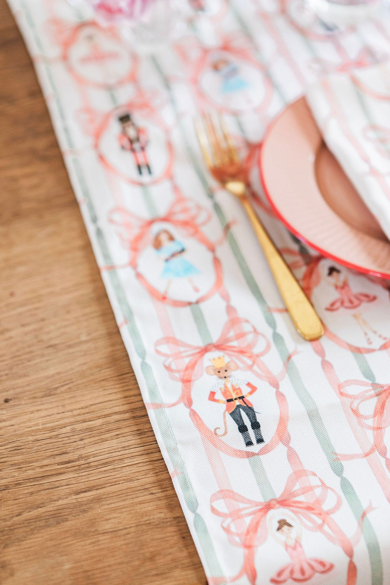 Candied Nutcracker Table Runner