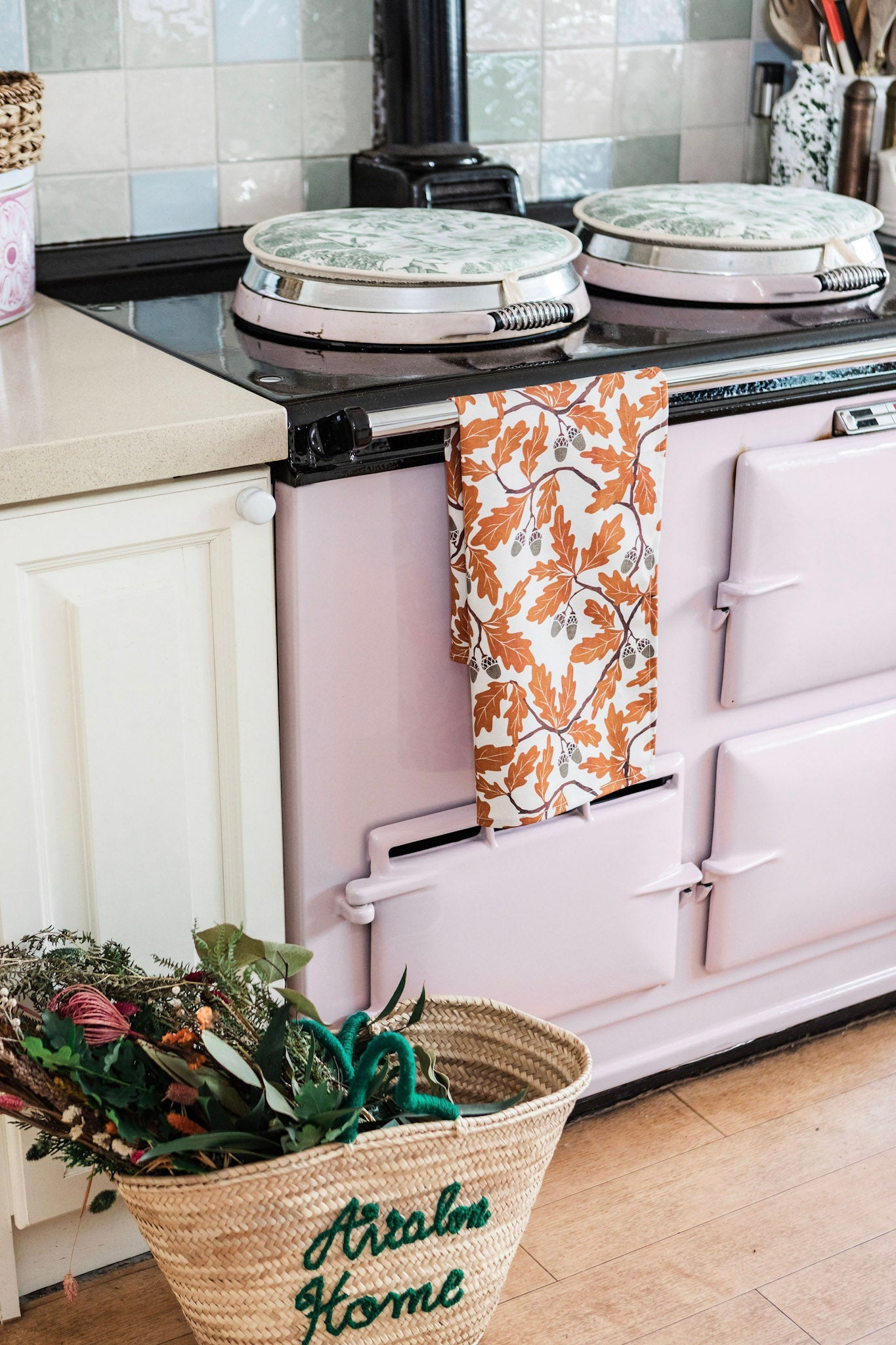 Golden Oak Tea Towel