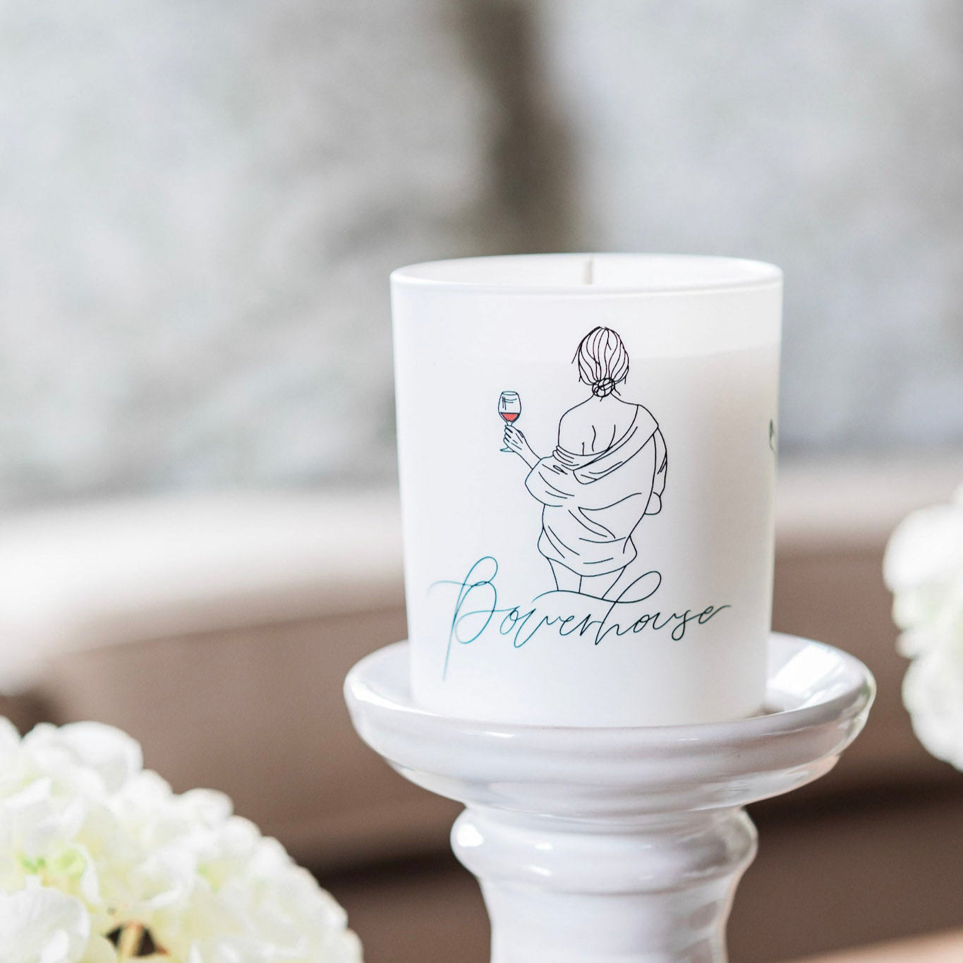 Powerhouse Natural Wax Glass Candle - PREORDER