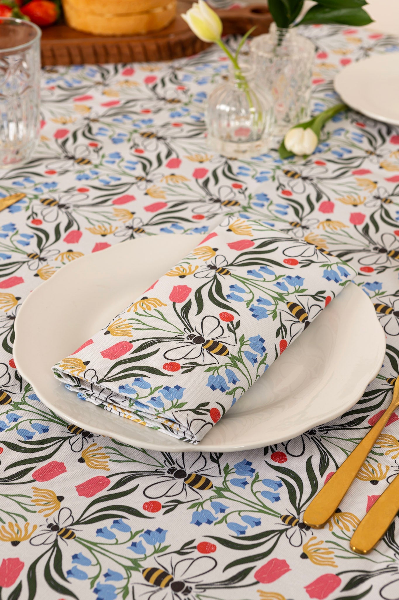 British Bees Napkin (Pair)