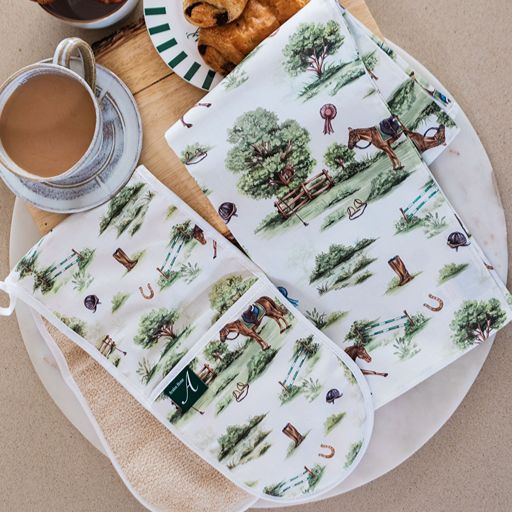 Horse Girl Chic Oven Glove