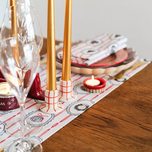 Stripe the Halls Table Runner