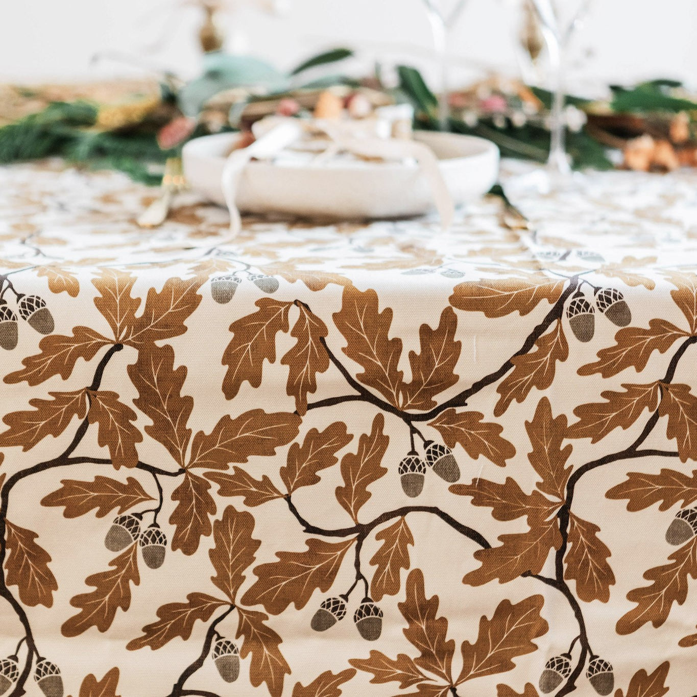 Golden Oak Tablecloth