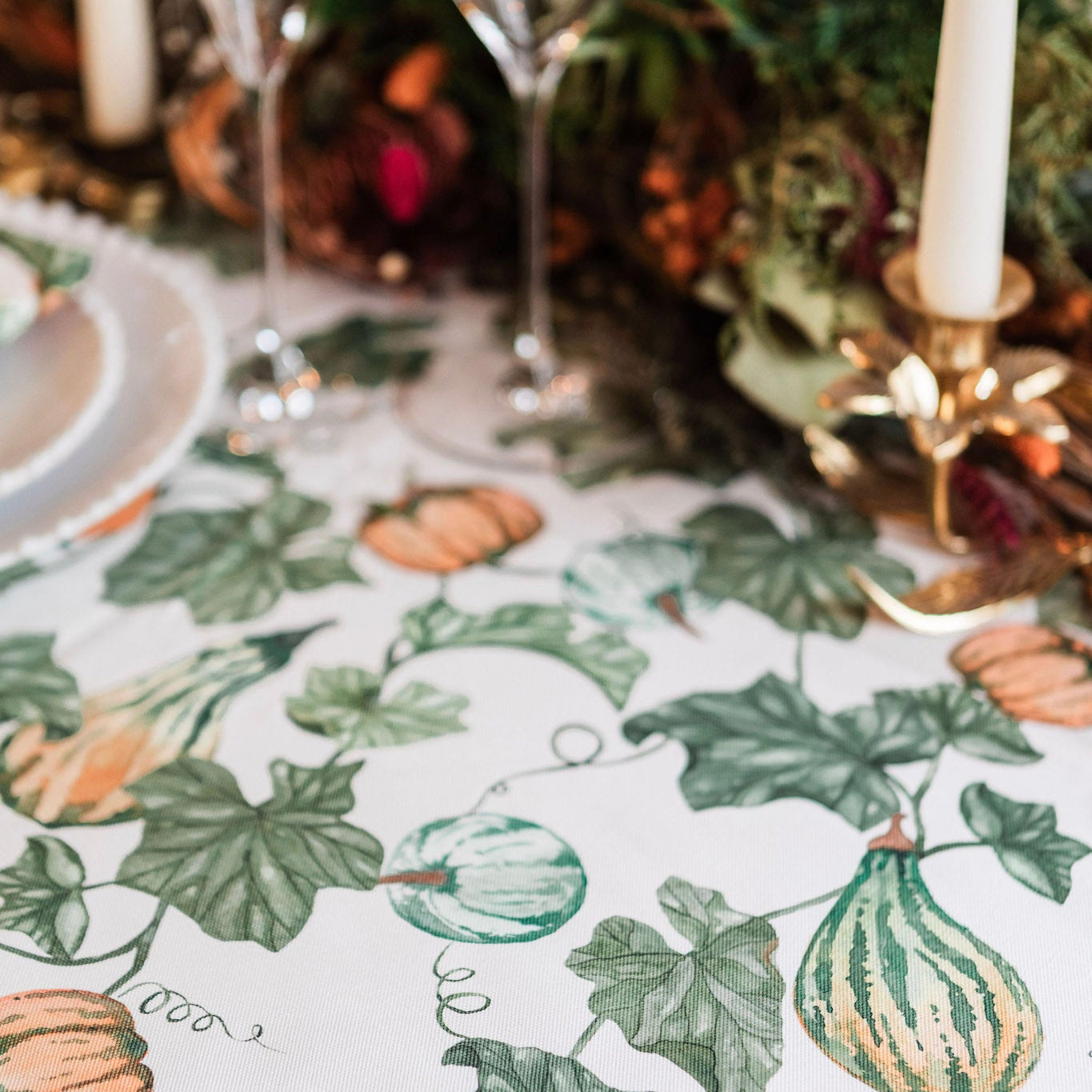 Fallen Gourds Tablecloth