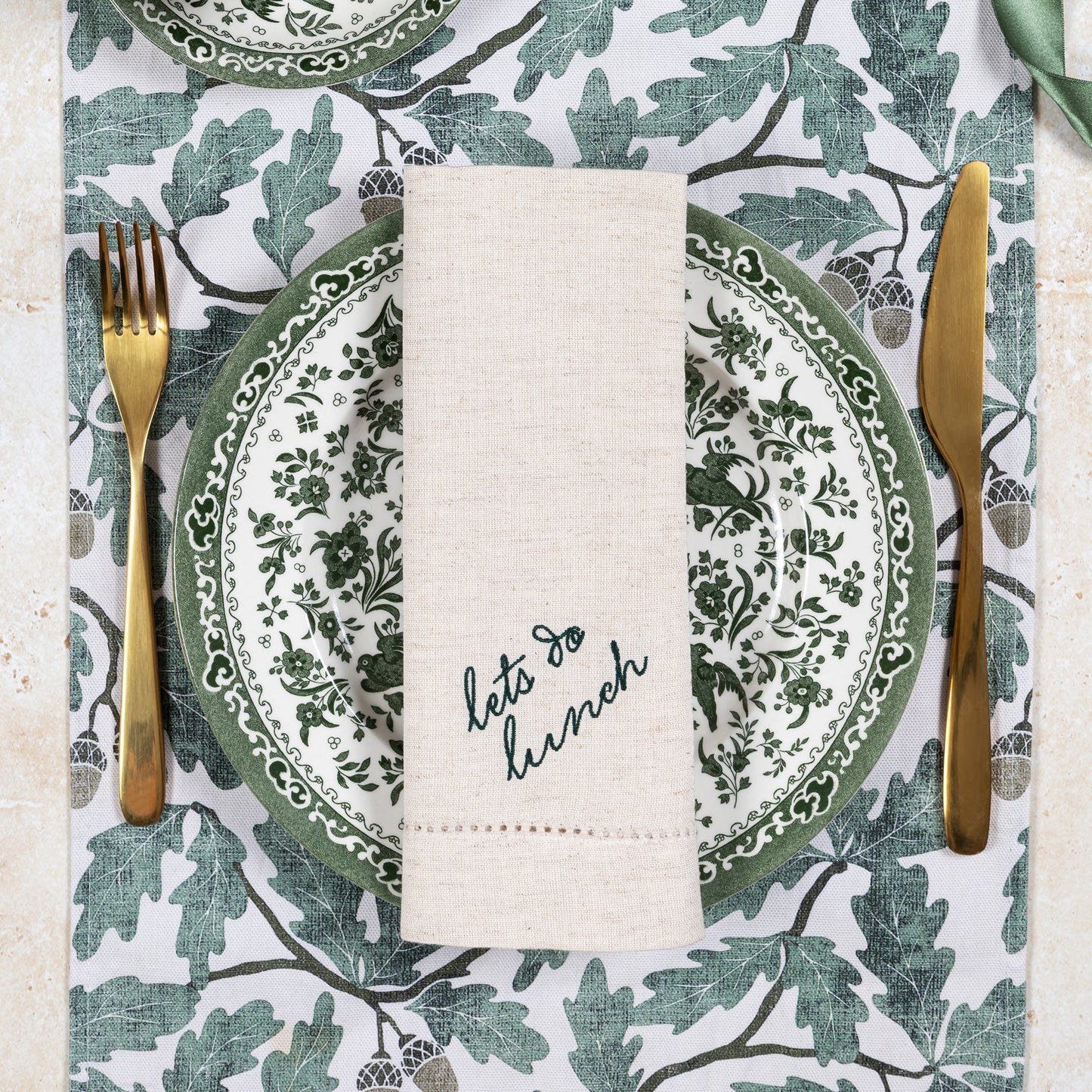 Lets Do Lunch Linen Napkins (Pair)