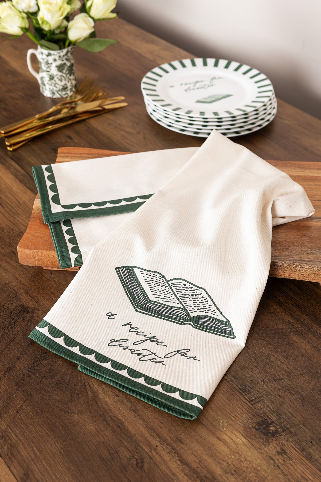 Recipe For Disaster Bone China Plate