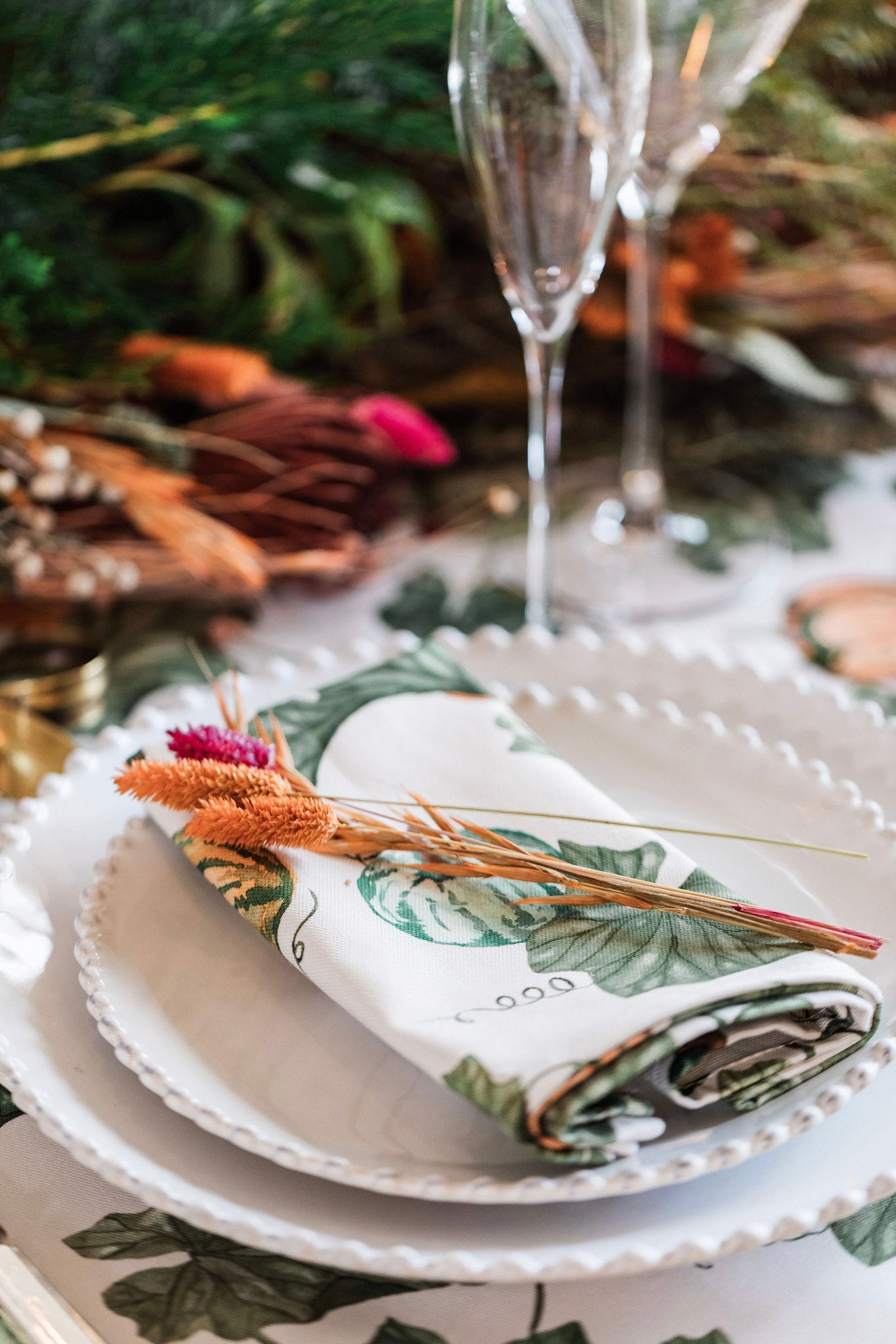 Fallen Gourds Napkin (Pair)