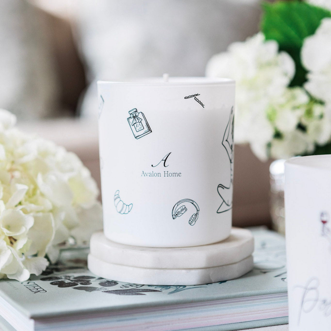 Highly Strung Natural Wax Glass Candle - PREORDER