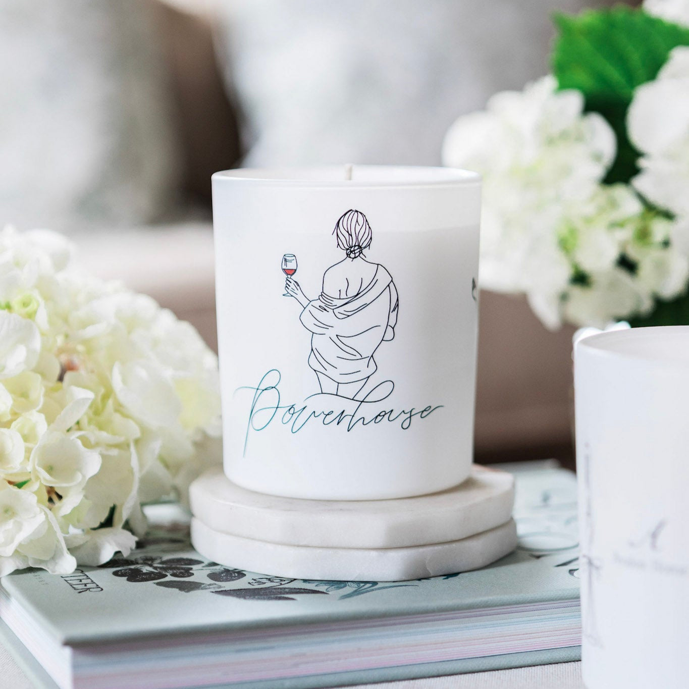 Powerhouse Natural Wax Glass Candle - PREORDER