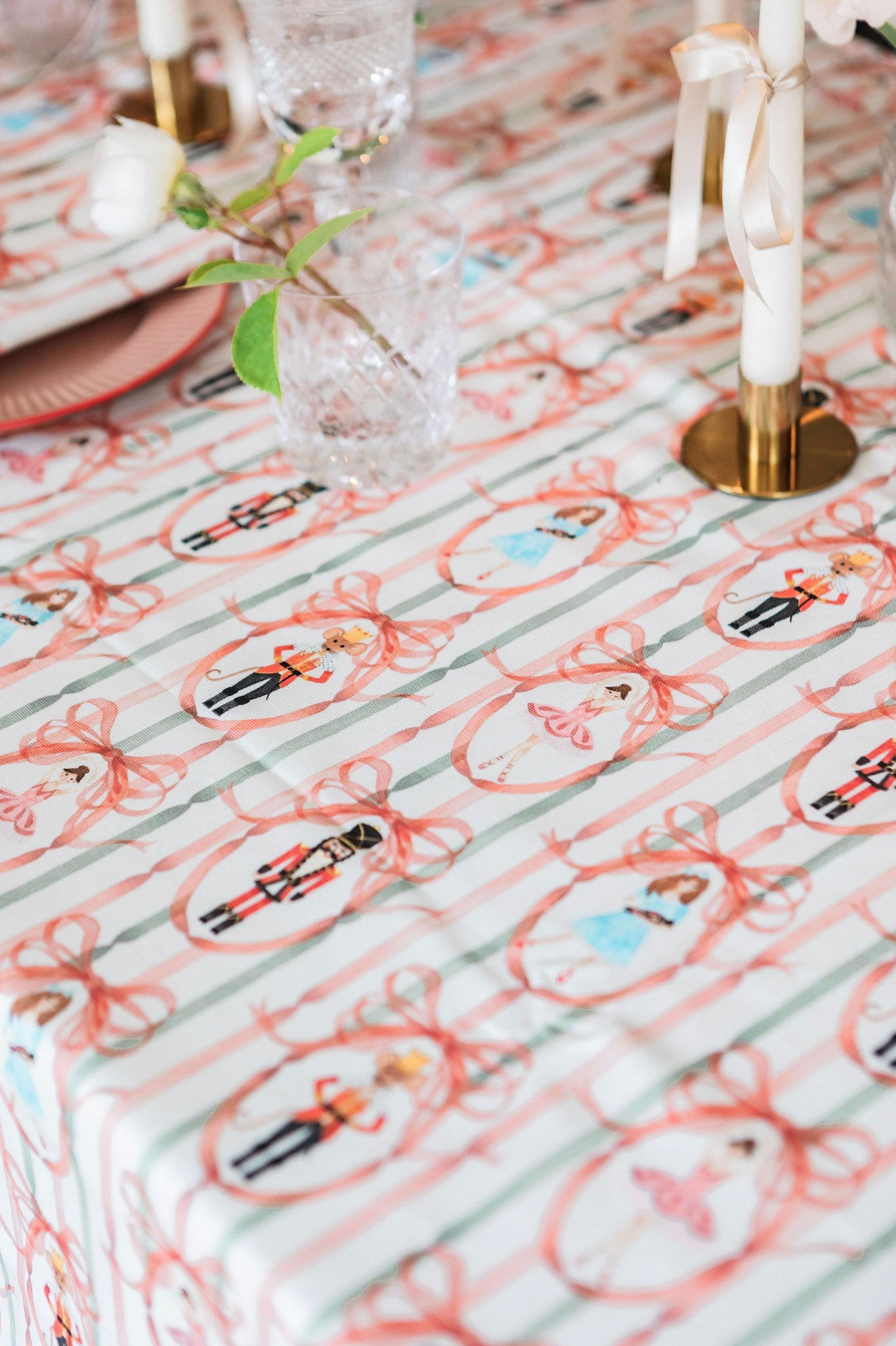 Candied Nutcracker Tablecloth