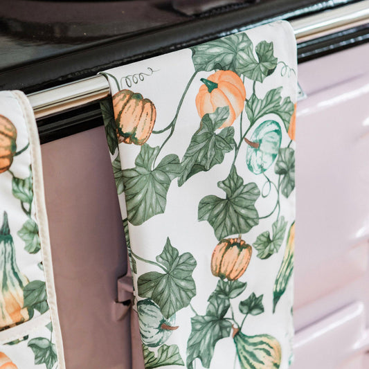 Fallen Gourds Tea Towel