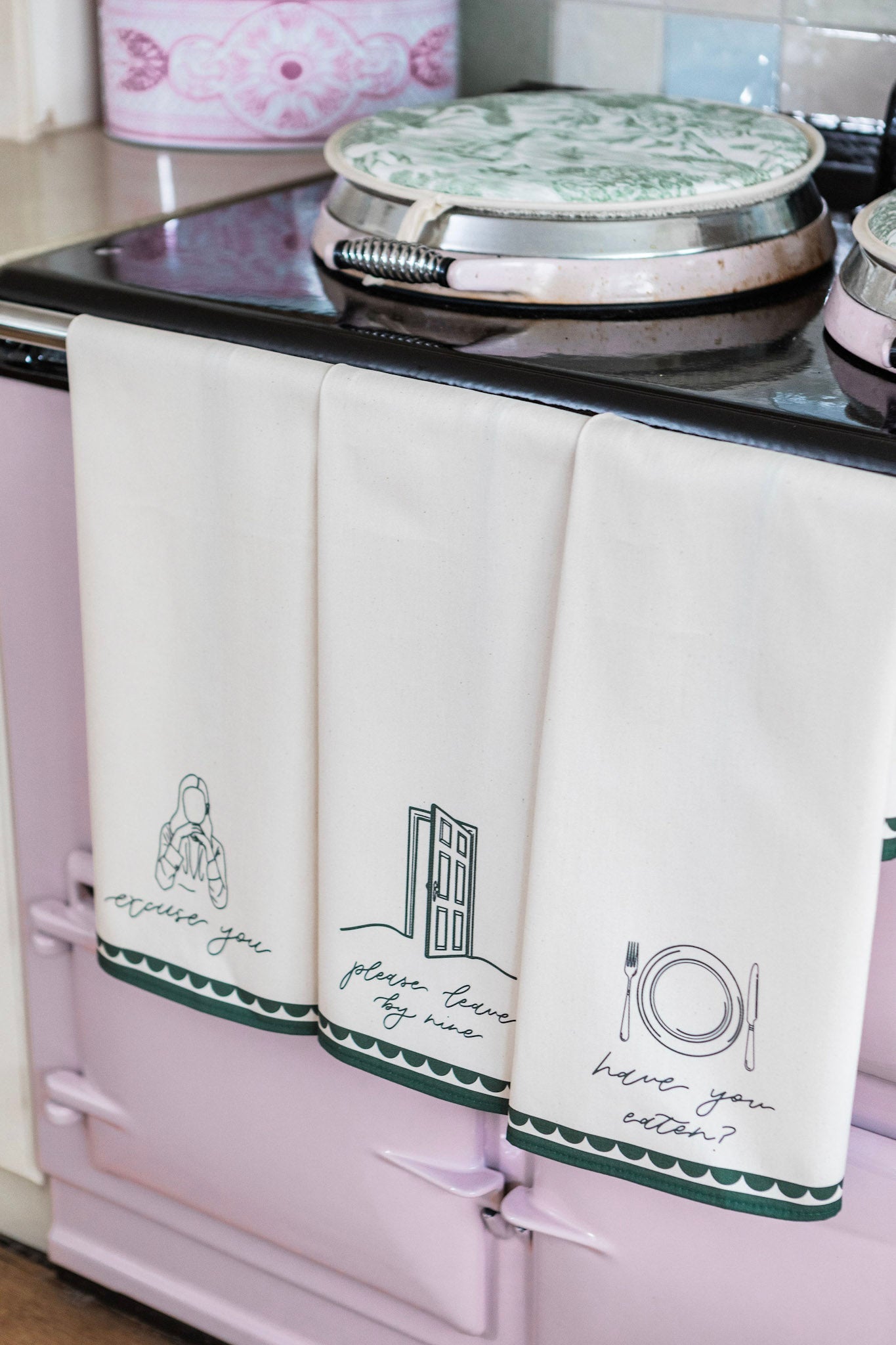 Excuse You Tea Towel