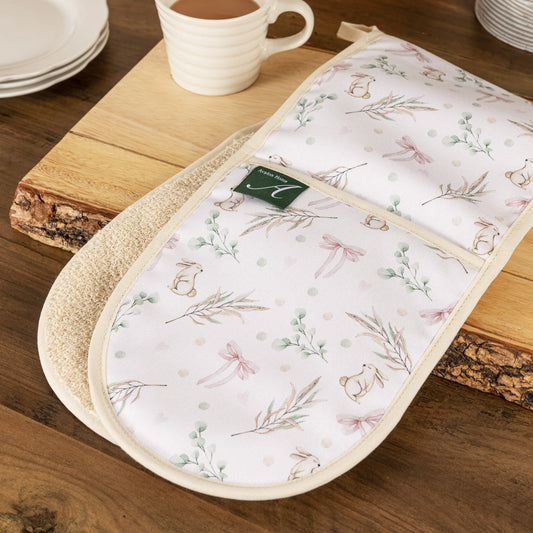 Bunnies and Bows Oven Gloves