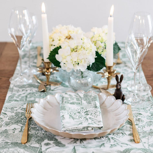 Lake District Toile Table Runner