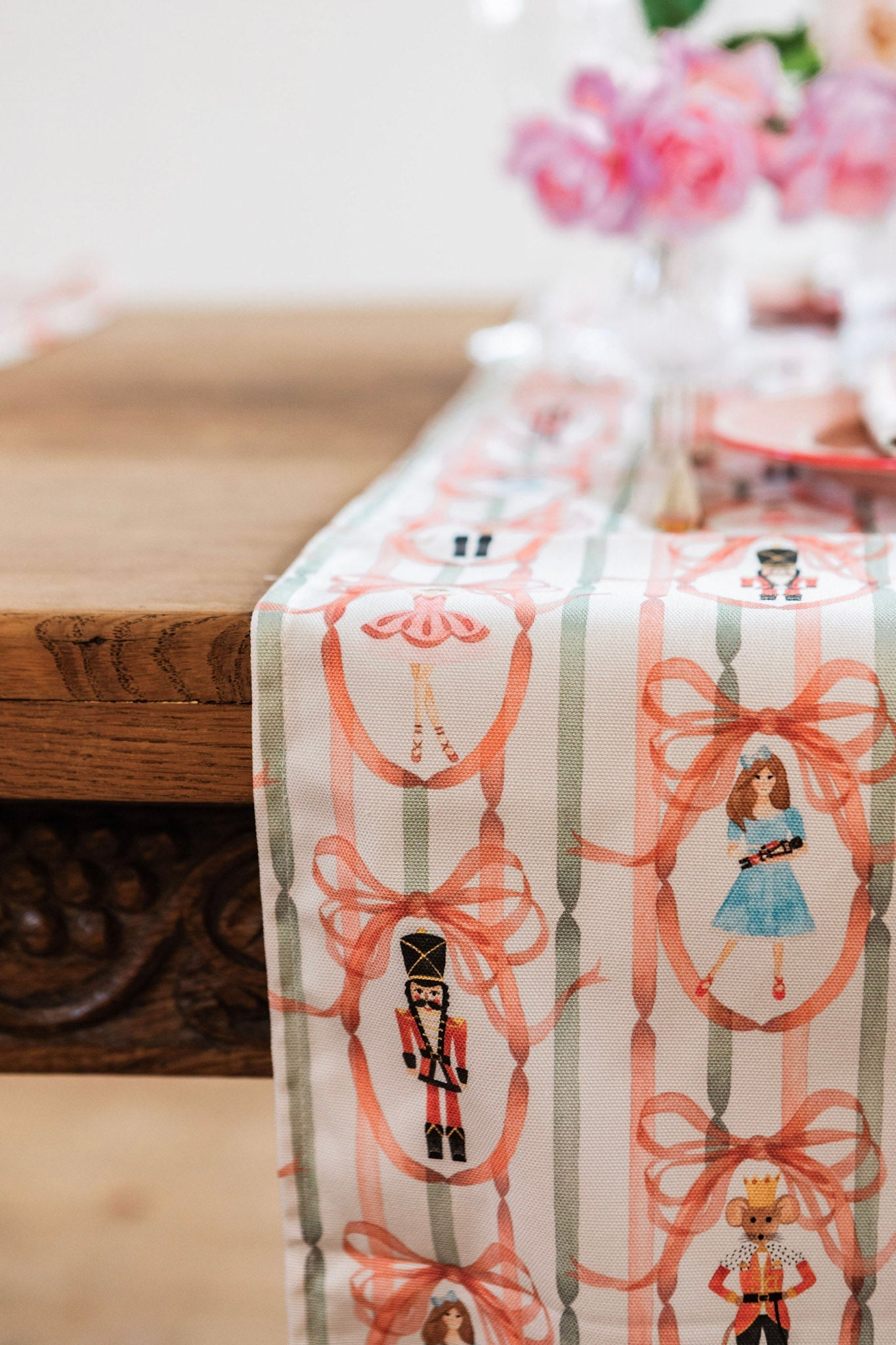 Candied Nutcracker Table Runner