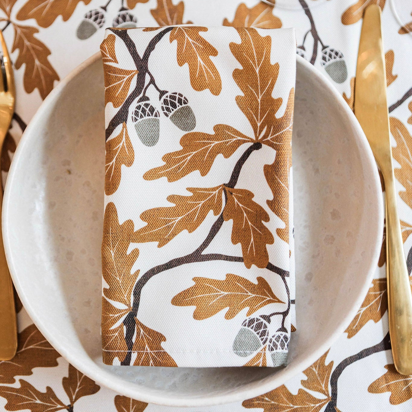 Golden Oak Napkin (Pair)