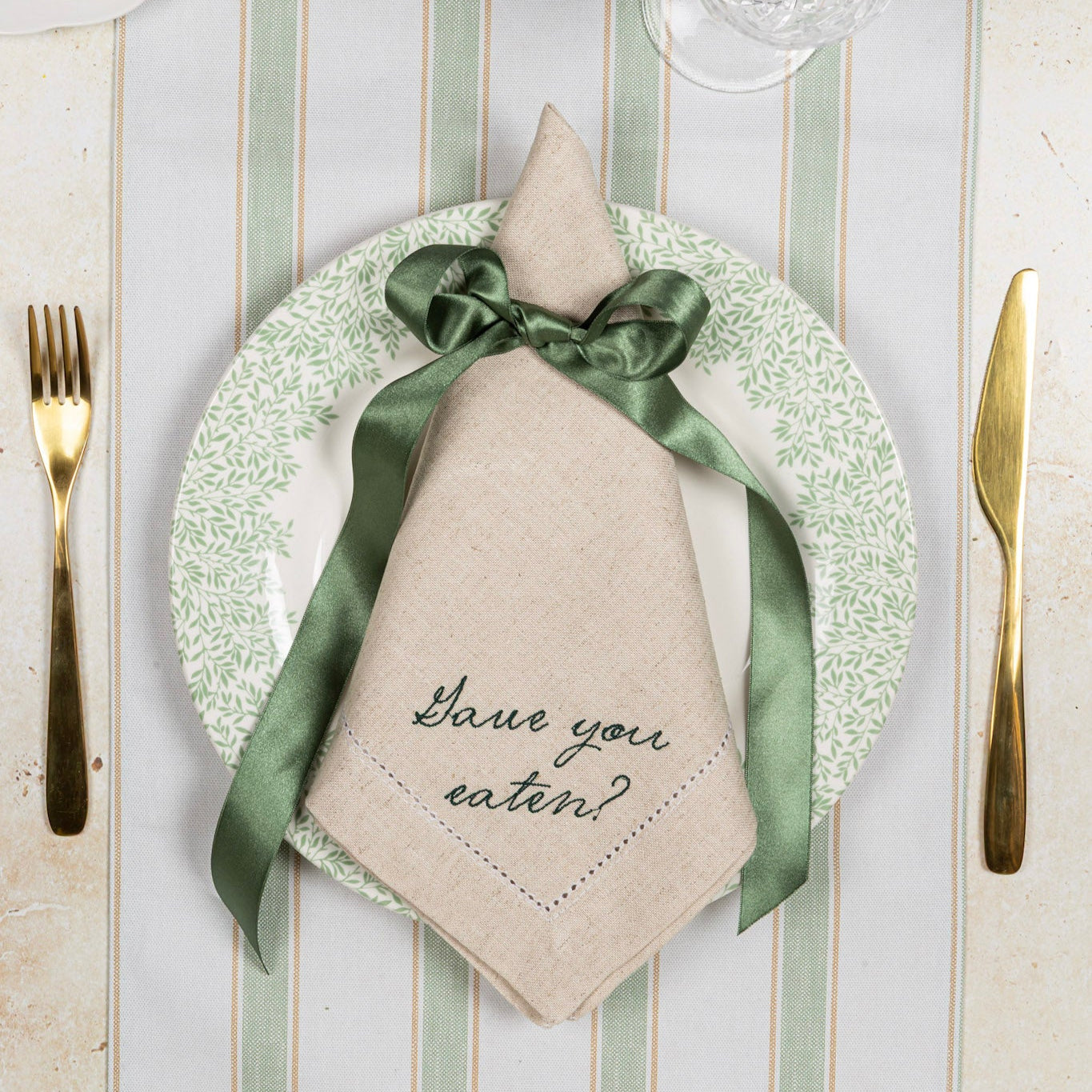 The Hostess Collection - Embroidered Napkin Gift Set