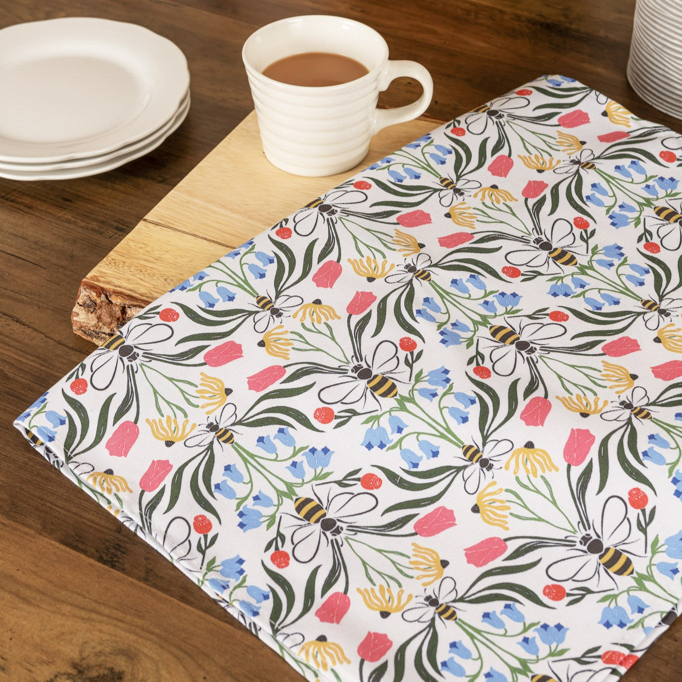 British Bees Tea Towel