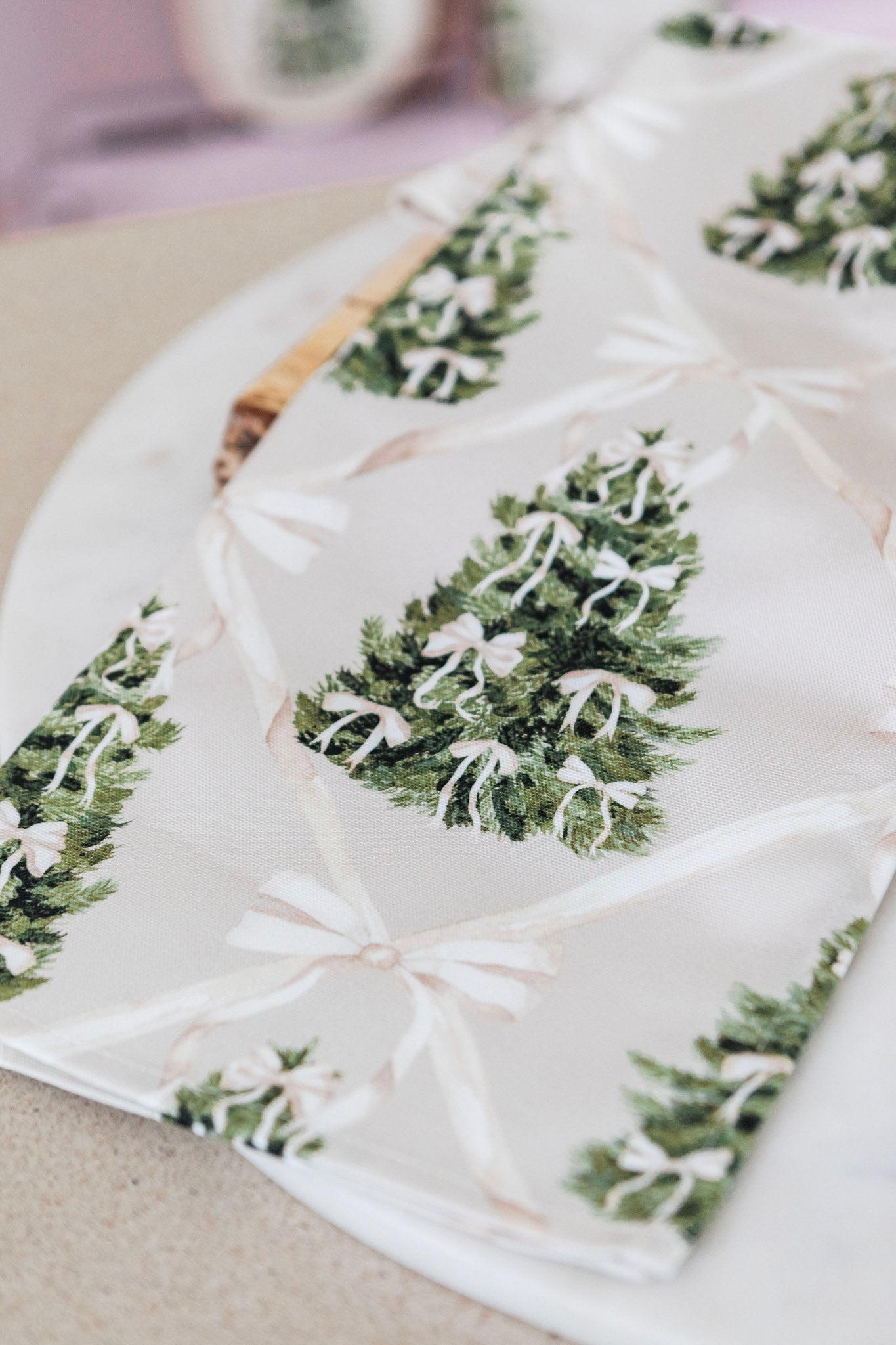 Forest of Cream Tea Towel