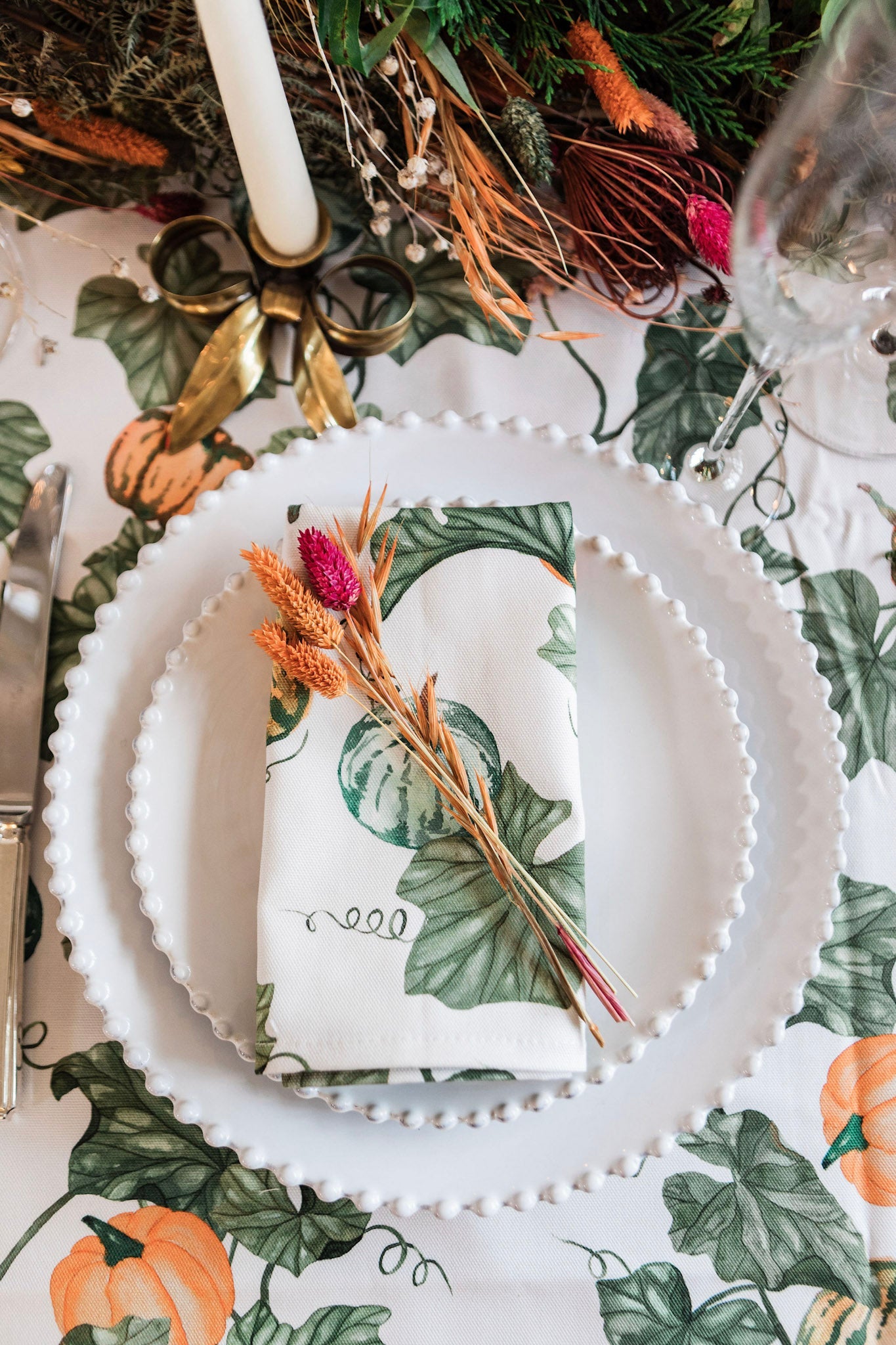 Fallen Gourds Napkin (Pair)