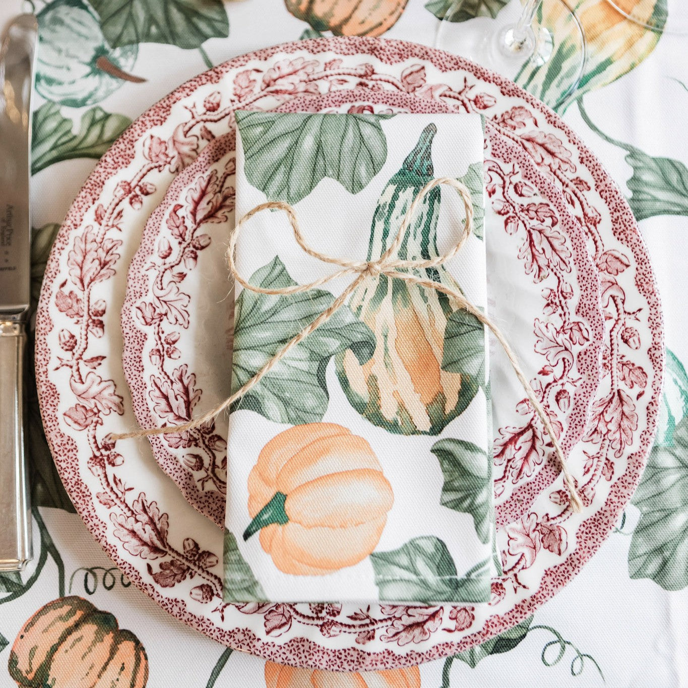 Fallen Gourds Napkin (Pair)