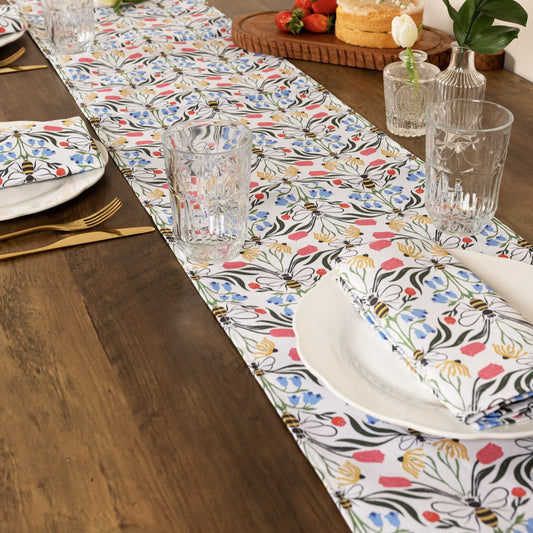 British Bees Table Runner