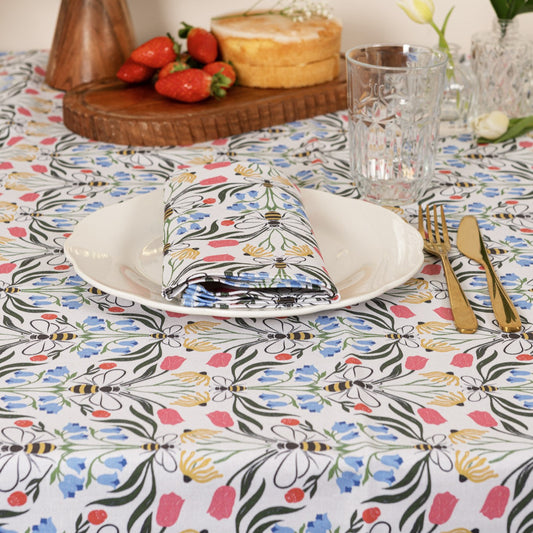 British Bees Tablecloth