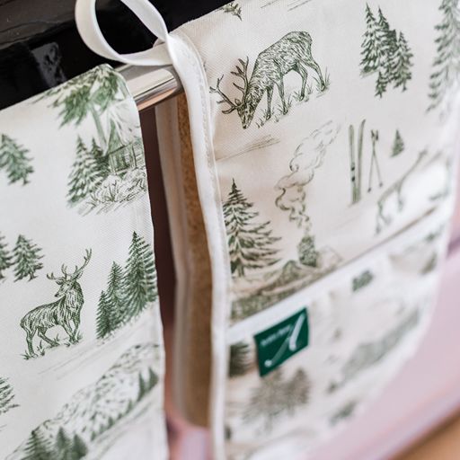 Festive Toile - Forest Oven Glove
