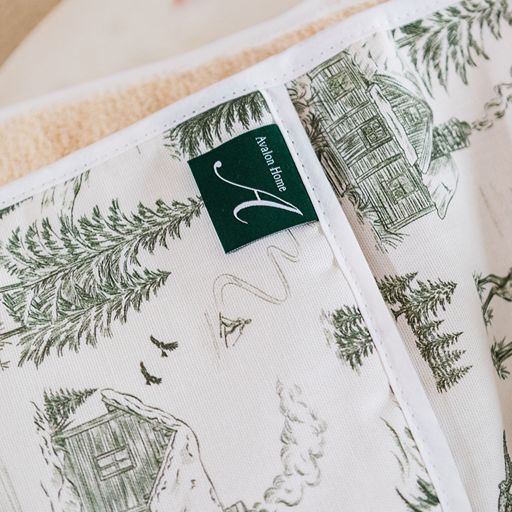 Festive Toile - Forest Oven Glove