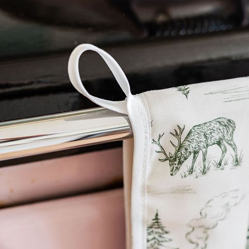 Festive Toile - Forest Oven Glove