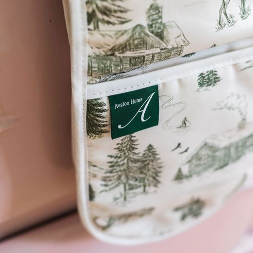 Festive Toile - Forest Oven Glove