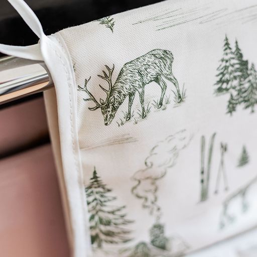 Festive Toile - Forest Oven Glove