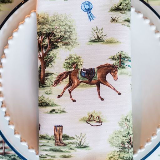 Horse Girl Chic Napkin (Pair)