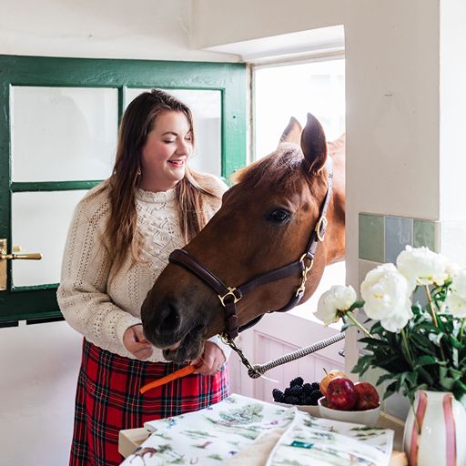 Horse Girl Chic Oven Glove