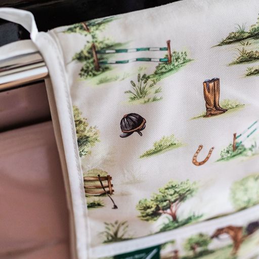 Horse Girl Chic Oven Glove