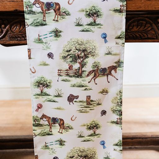 Horse Girl Chic Table Runner