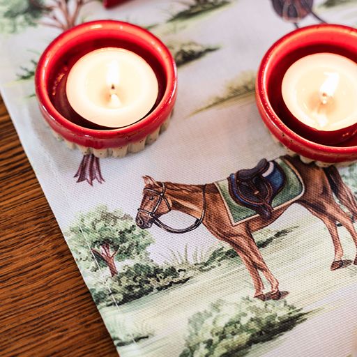 Horse Girl Chic Table Runner