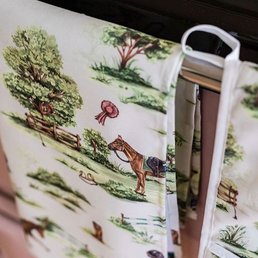 Horse Girl Chic Tea Towel