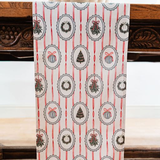 Stripe the Halls Table Runner