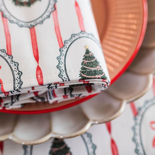 Stripe the Halls Table Runner
