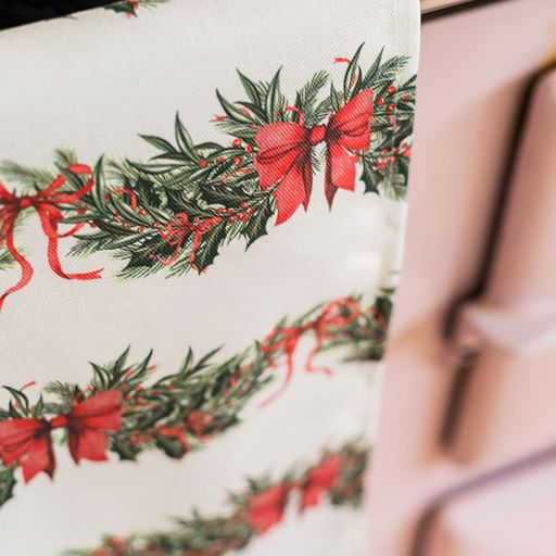 Sweeping Garlands Tea Towel
