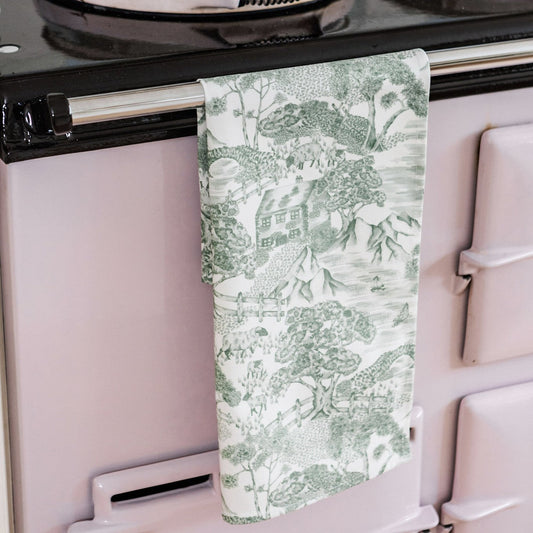 Lake District Toile Tea Towel