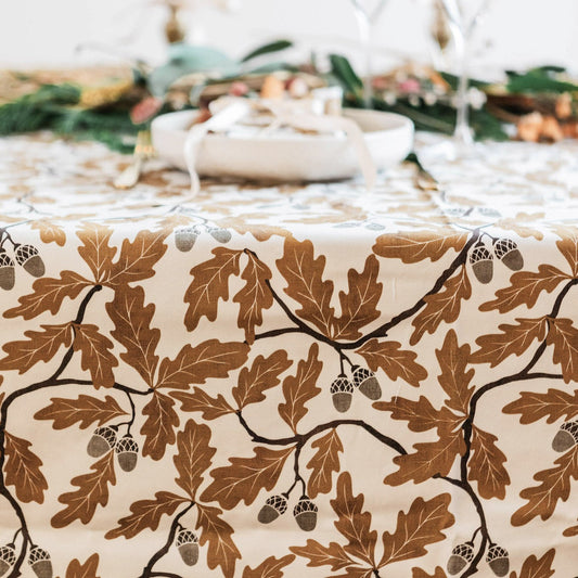 Golden Oak Tablecloth