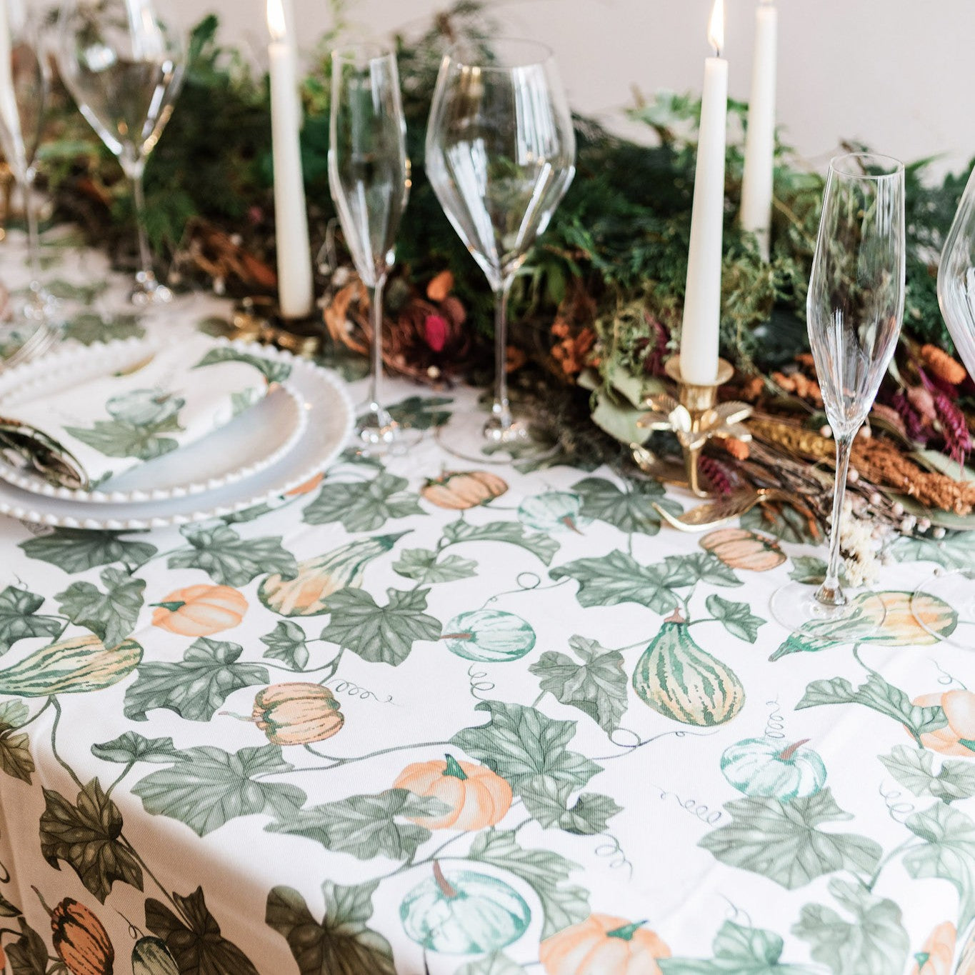 Fallen Gourds Tablecloth