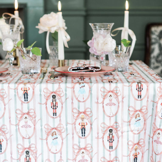 Candied Nutcracker Tablecloth