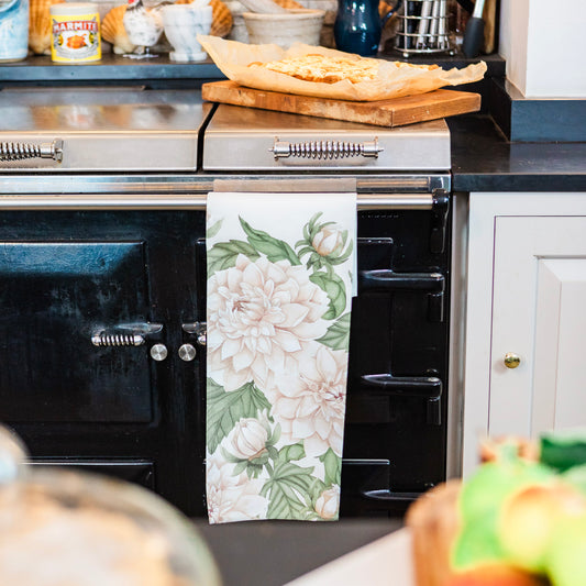 Dahlia Tea Towel