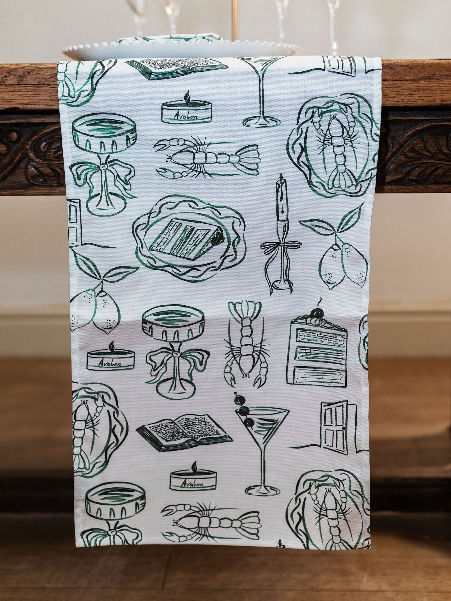 Just A GIrl Table Runner