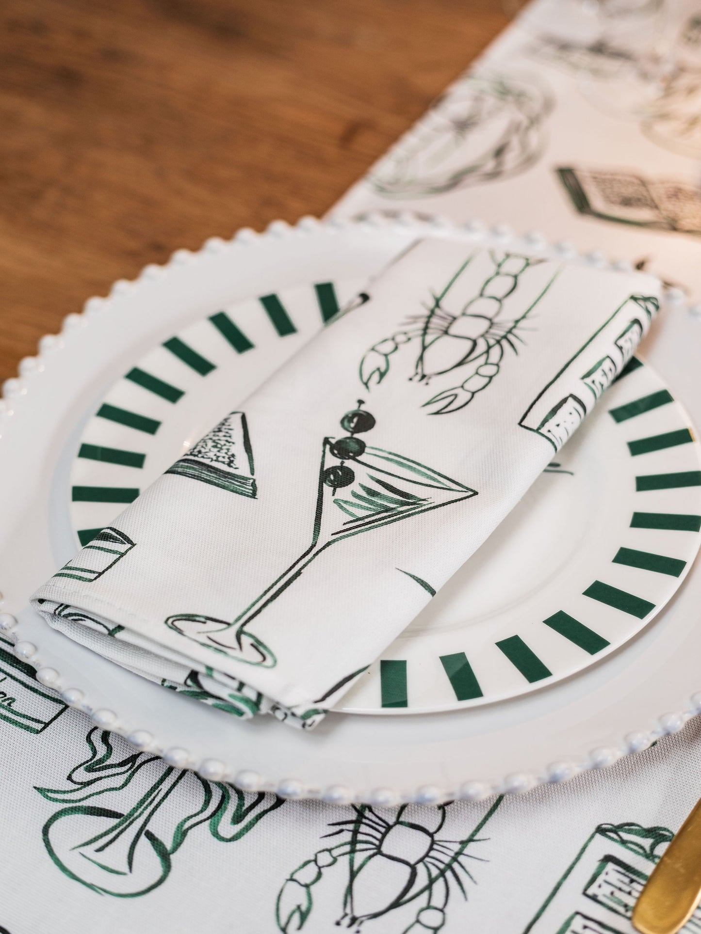 Just A Girl Napkins (Pair)