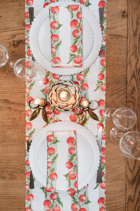 Vine Tomato Table Runner