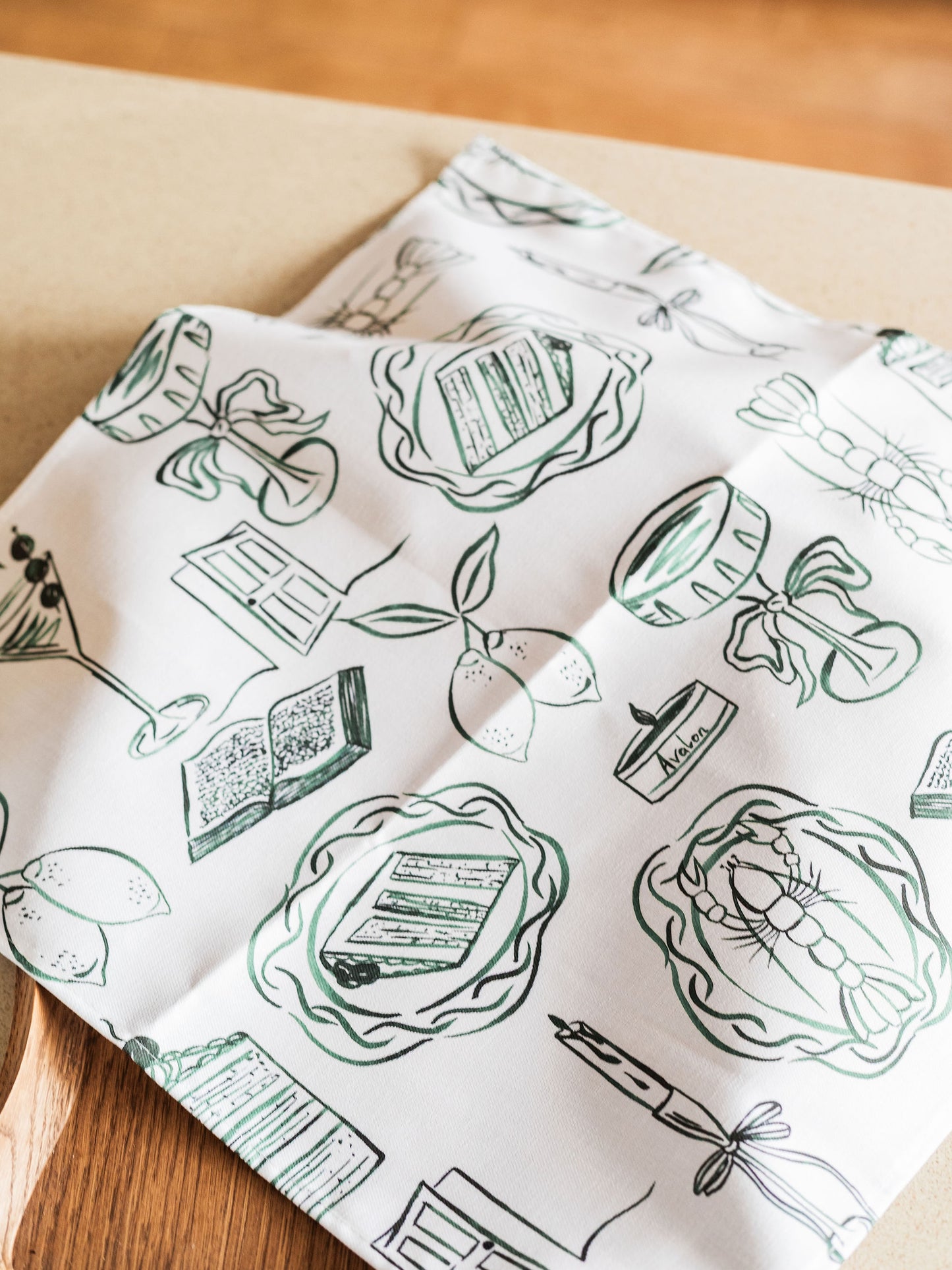 Just A Girl Napkins (Pair)